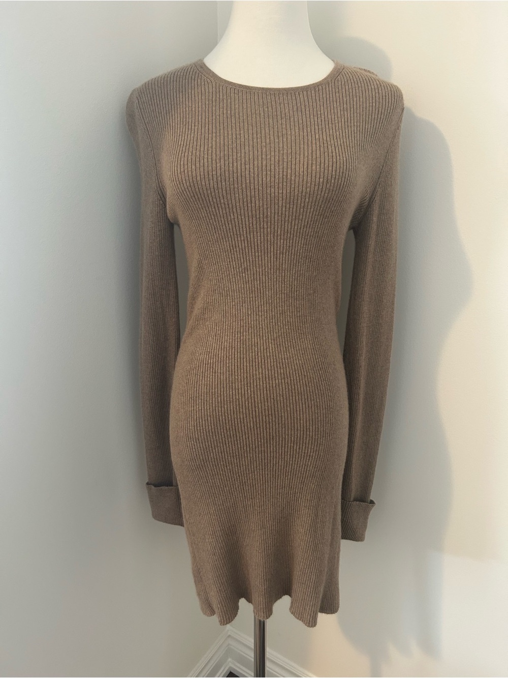 Authentic Bottega Veneta 100% cashmere dress size 42